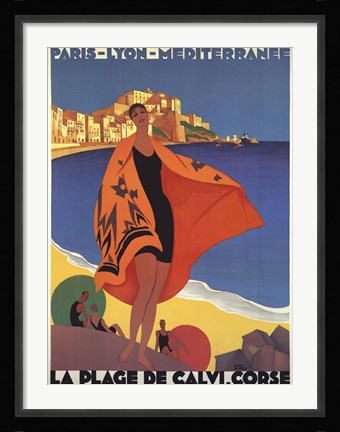 Framed Mediterranee Print