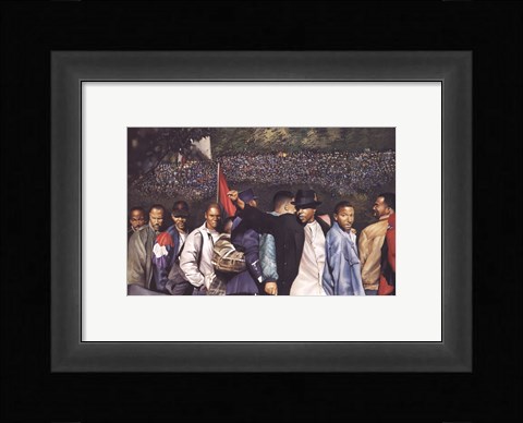 Framed They All Came Print