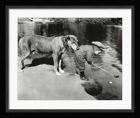 Framed Golf Buddies Print