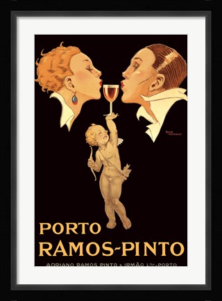 Framed Porto Ramos Print
