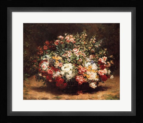 Framed Springtime Bouquet Print