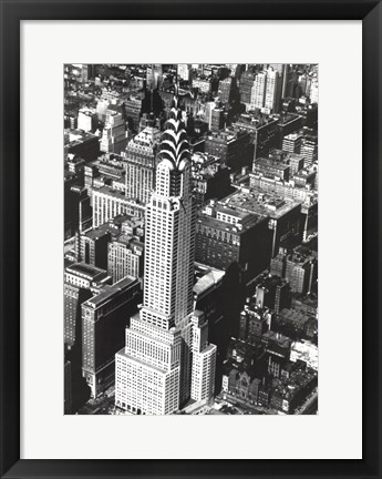 Framed Chrysler Building, New York, 1935 Print
