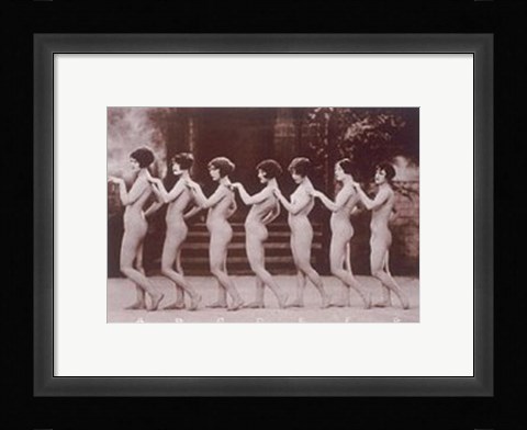 Framed Chorus Line Print