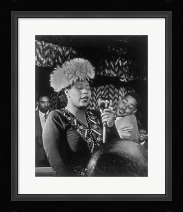 Framed Ella Fitzgerald Print