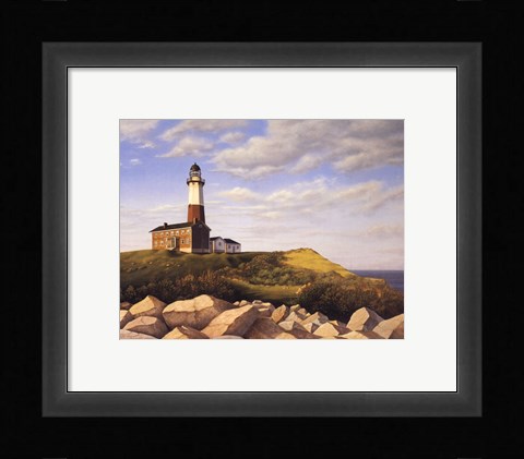 Framed Turtle Cove Hill (mini) Print