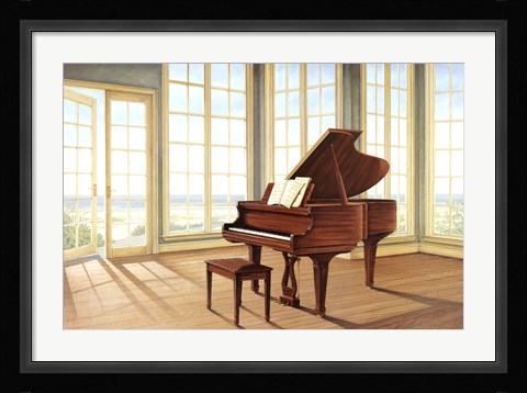 Framed Coastal Harmony Print