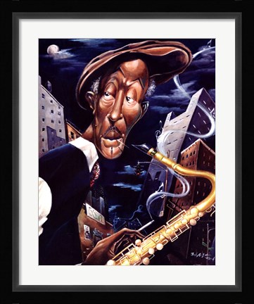 Framed Straight, No Chaser Print