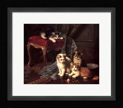 Framed Owns Up Print