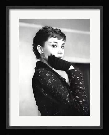 Framed Audrey Hepburn Print