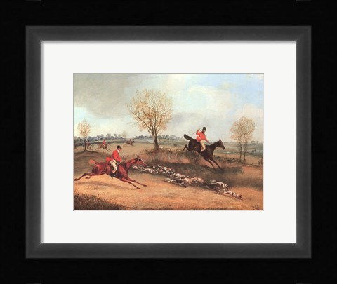 Framed Over the Fence Print