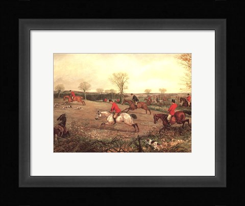 Framed Full Cry Print