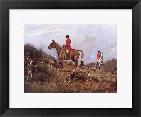 Framed Drawing the Horse Print