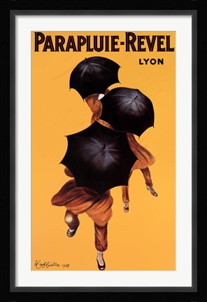 Framed Parapluie-Revel Print