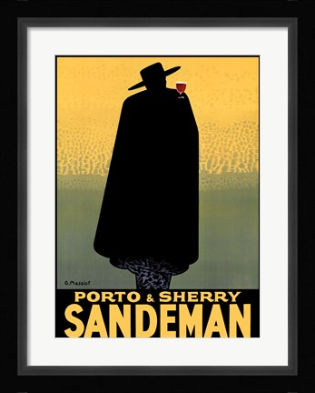 Framed Sandeman Print