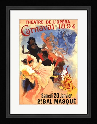 Framed Carnivale Print