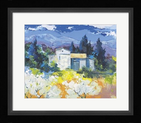 Framed Douceur Printaniere Print