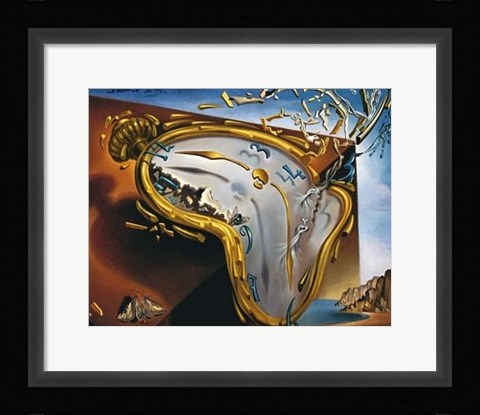 Framed Soft Watch At Moment of First Explosion, c.1954 Print