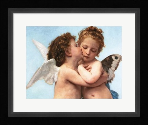 Framed Le Premier Baiser Print