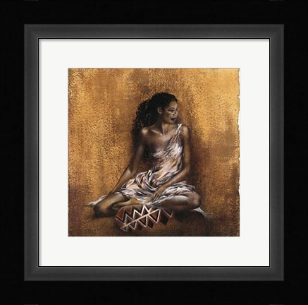 Framed Ebony II Print