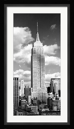 Framed Empire State Building Print