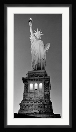 Framed Statue of Liberty Print