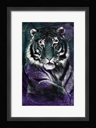 Framed Young Tiger Print