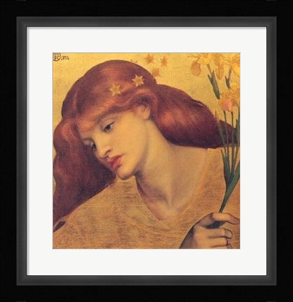 Framed Sancta Lilias Print