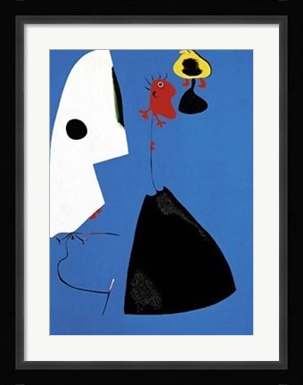 Framed Trois Femmes Print