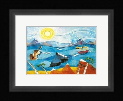 Framed California Currents Print