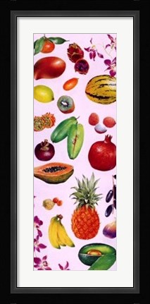Framed Fresh Fruit Print