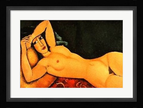 Framed Nu Allonge Print