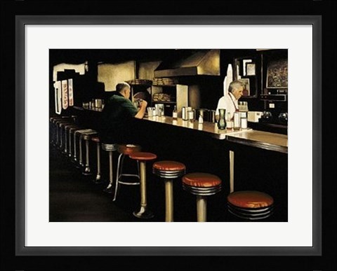 Framed Some Days It Don't Pay Print