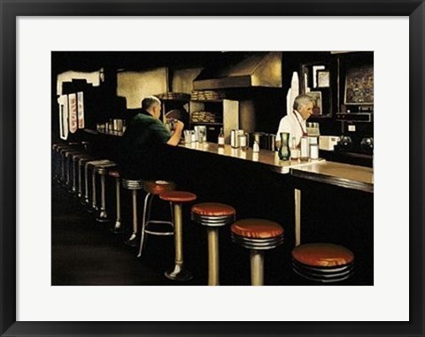 Framed Some Days It Don't Pay Print