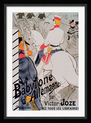 Framed Babylone d'Allemagne Print