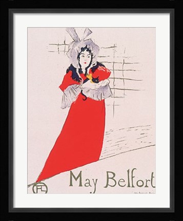 Framed May Belfort Print