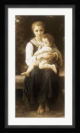 Framed Two Sisters Print