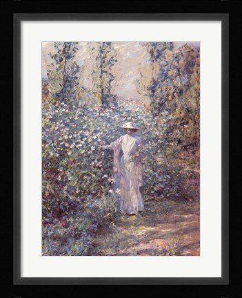 Framed Edge of Garden Print