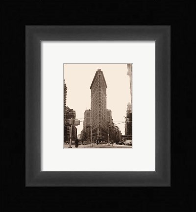Framed Flatiron Building Print