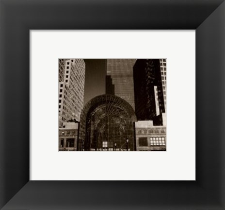 Framed World Financial Center Print