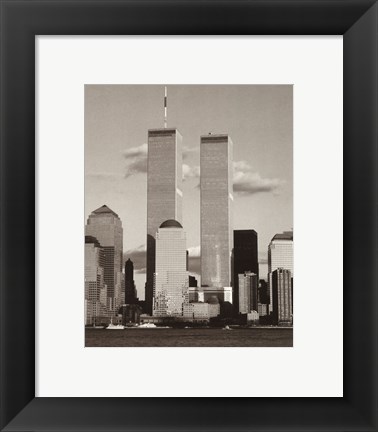 Framed World Trade Center / Financial Center Print