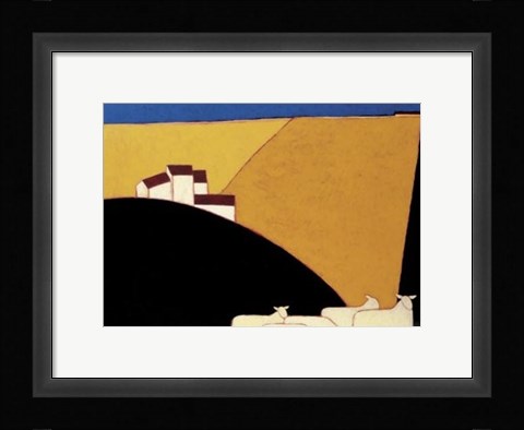 Framed Tuscan Campagna Print