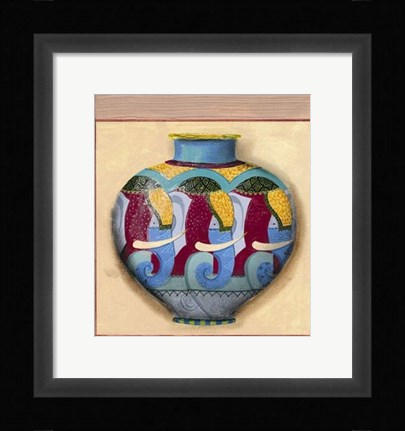 Framed Black Cap Print