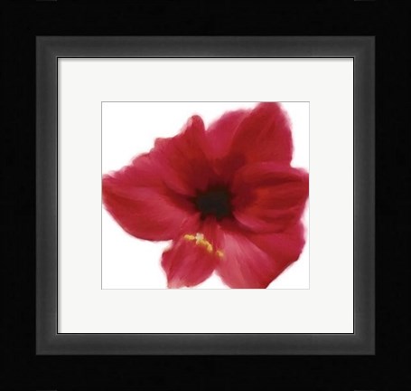 Framed Petales Rouges I Print