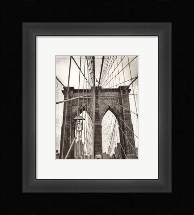 Framed Brooklyn Bridge Print