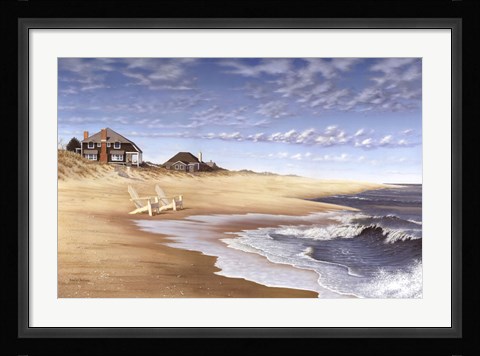 Framed Hampton Beach Print
