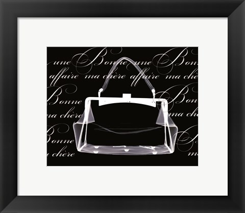 Framed Une Bonne Affaire I Print