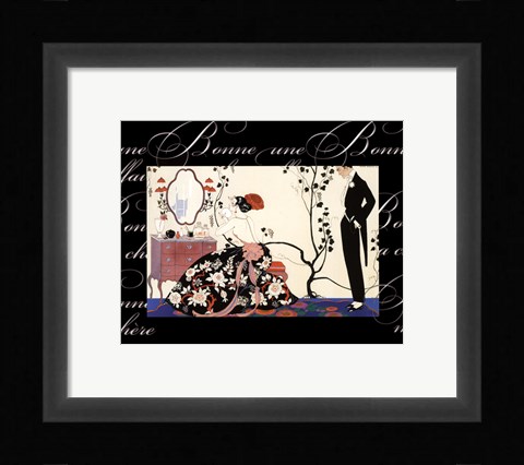 Framed Souffle de Poudre Print