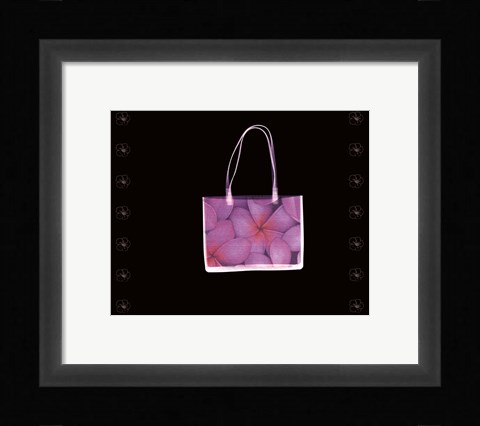 Framed Flowered Purse Print