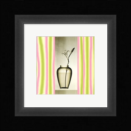 Framed Vase on Pedestal Print