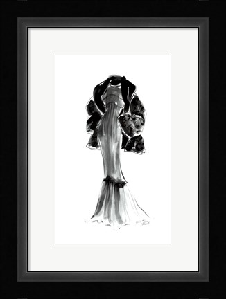 Framed Evening Coat Print
